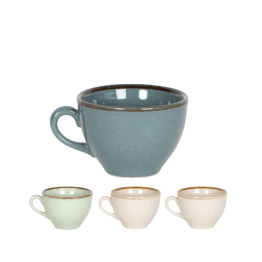 Tasse Pearl 20CL Vendu par lot de 4-Coloris assortis