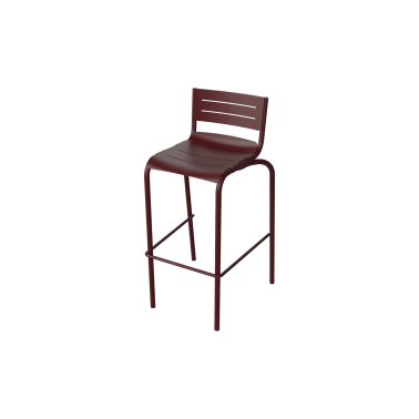 Tabouret haut Stria - Rouille 3005