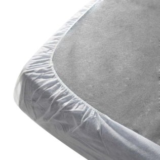 Lot de 100 Alèses jetables drap housse 140x190